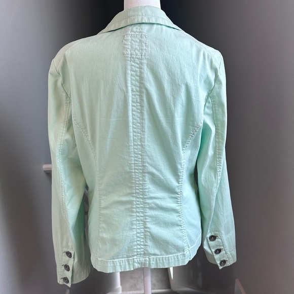 Miss Sixty Vintage Mint Green Women's Blazer XL - Picture 2 of 9